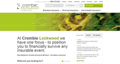 Desktop Screenshot of crombielockwood.co.nz